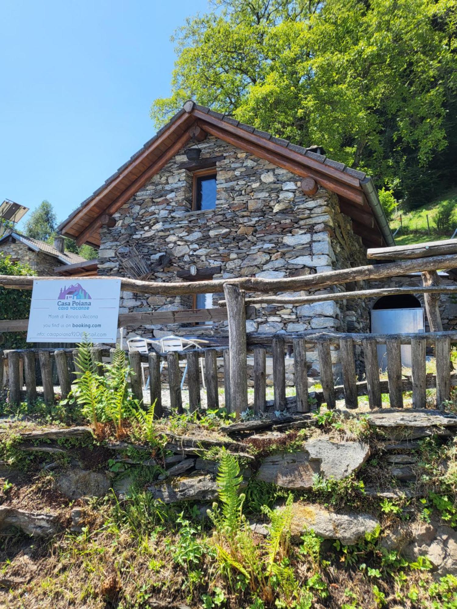 Casa Poiana Villa Ronco sopra Ascona Exteriör bild